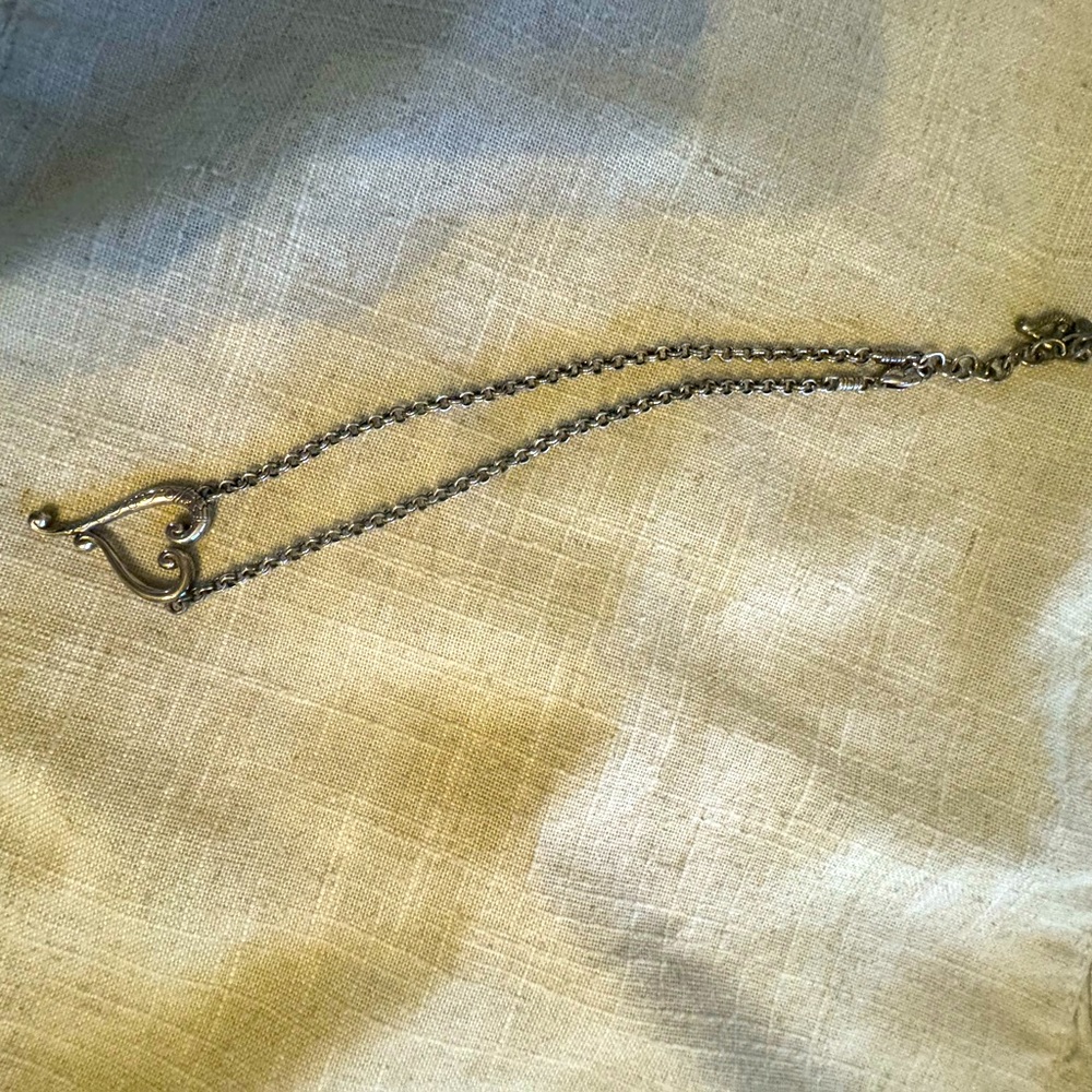 Brighton signature heart necklace